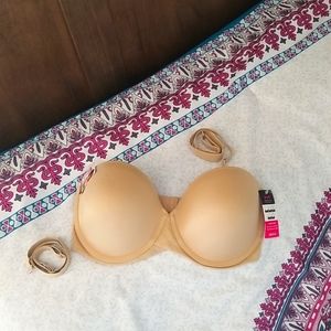 NWT Maidenform Strapless Convertible Bra 36DD
